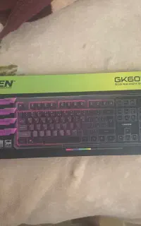 کیبرد مدل gk601-rgb