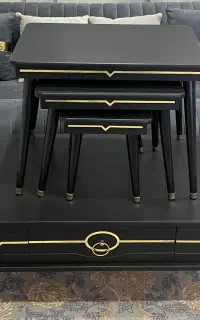 ست میز جلو مبلی و سه عسلی شیک و نو