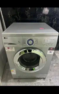 ماشین لباسشویی الجی کارکرده بشرط تست