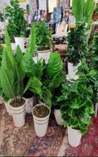 گل مصنوعی با موادخارجی