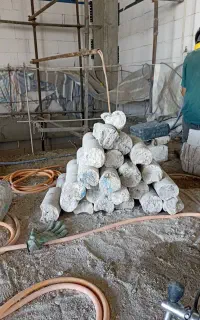 سوراخ کاری کرگیری دریچه زنی بتن