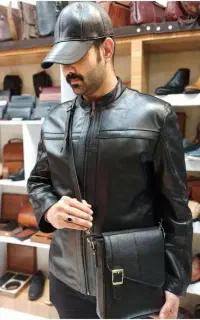 کاپشن دوز چرم و کیف دوز چرم خانم