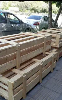 جعبه پالت باکس وخرک چوبی