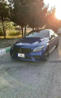 بنز C43 گذر موقت ارس 2021 کیت AMG