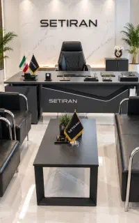 مبلمان اداری عسلی.میزوصندلی