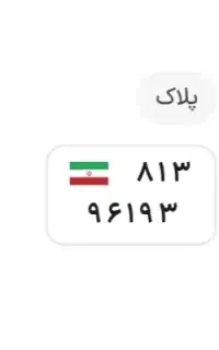 پلاک موتورم گم شده
