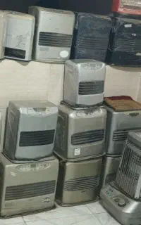 بخاری  گازی برقی و نفتی برقی ژاپنی