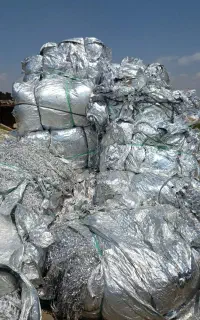 ضایعات پوشال آلیمینیوم