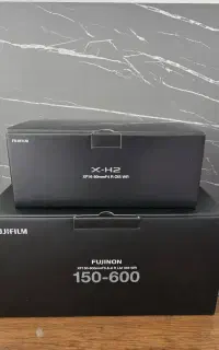 دوربین عکاسی فوجی فیلم X-H2 به همراه دو عدد لنز