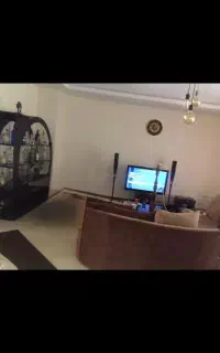 مبلمان نیم ست راحت همراه با بوفه
