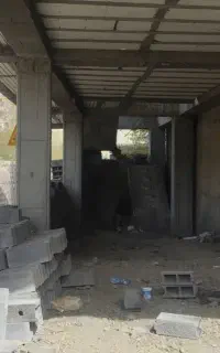 ساختمان نیمه کاره بلوار کردستان