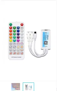 کنترلر ریسه RGB بلوتوثی SP611E