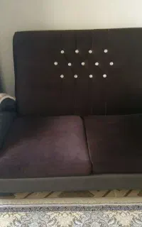مبل ۶ نفره بدنه چرم