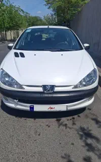 پژو 206 تیپ 5 مدل 97 بی رنگ