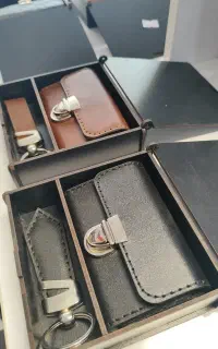 ست چرم طبیعی گاوی اصل (کادویی)