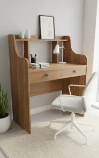 میز تحریر شیک و باکیفیت رنگ چوب