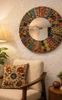 ساعت دیواری برجسته
