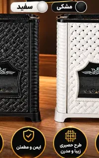 بخاری گازی شومینه شعله ای 24ماه گارانتی کد64