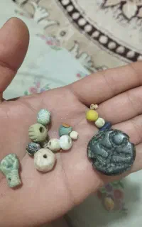 مهره نشان یشم فیروزه