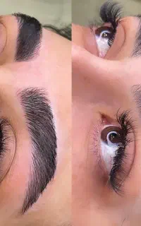 میکرو بلیدینگ  ابرو خط چشم شیدینگ لب آموزش