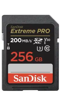 مموری کارت سن دیسک ۲۵۶