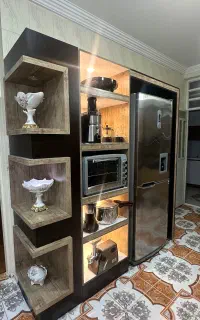 کابینت درب ام دی اف بدنه فلز