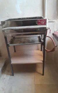 کباب پز استیل پایه دار
