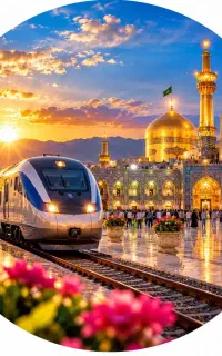 رزرو بلیط اینترنتی قطار و اتوبوس و هتل در مشهد