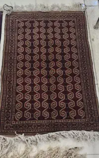 فروش قالیچه نو طرح و نقش عالی یک و نیم در یک