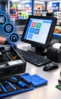 سرویس دوره ای کامپیوتر های فروشگاهی/کامپیوتر بروز