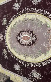 ۳ عدد فرش ۱۲متری زرشکی نگین مشهد. ۲عدد۶متری