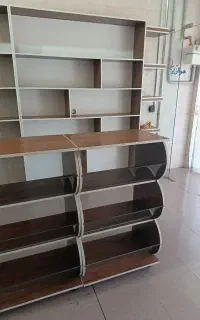 قفسه و آجیل خوری فروشگاهی
