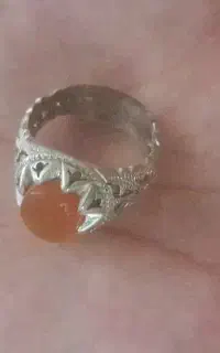 عقیق نقره کار خوش پسند