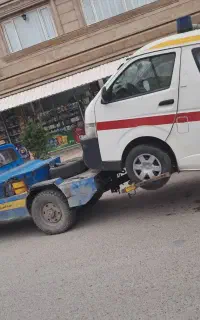 امدادخودرو یدکش شبانه‌روزی کرمانشاه جرثقیل چرخ‌گیر