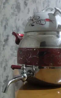 قوری وسماور رو گازی