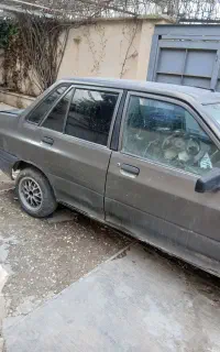 پراید مدل ۸۳ رنگ نوک مدادی