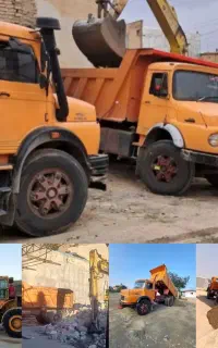 حمل مصالح ماسه نخال آجرپوکه خاک پوکه( باتک کمپرسی)