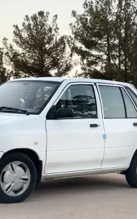 پراید ۱۱۱مدل۹۸بی رنگ شاسی پلمپ
