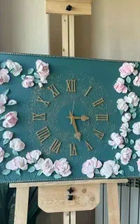 اولین بار در استان سفارش/آموزش ساعت/تابلو اسکالپچر