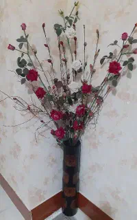 گلدان چوبی