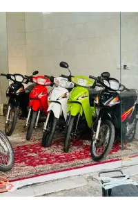 موتور سیکلت طرح ویو مزایده صفرتا صد بازسازی شده