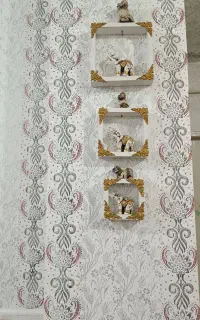 باکس سه عددی همراه با 3 تا عروسک سگ