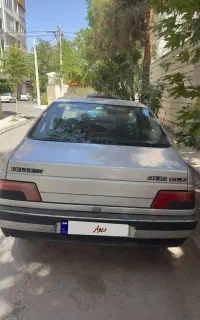 پژو ۴۰۵  glx فروش فوری