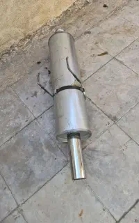 منبع اگزوز فولادی سایلنت