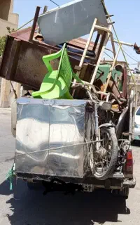 خریدر انواع ضایعات اهنی چدن مقوا زباله خشک در منزل