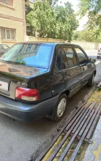 پراید86 دوگانه کارخانه مشکی