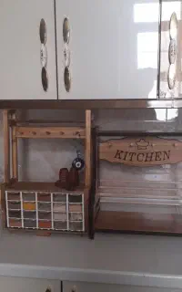 استند چوبی جااودی و جادستمالی بسیار زیبا