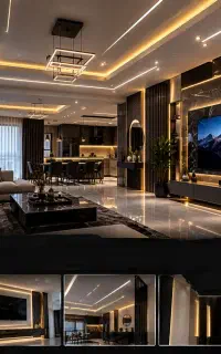اجرای تخصصی کناف،سیم کشی و نور پردازی ونقاشی کناف