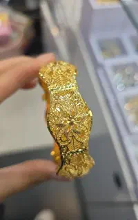 دستبند و النگو طرح طلا عربی