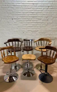 صندلی اوپن جکدار چوبی